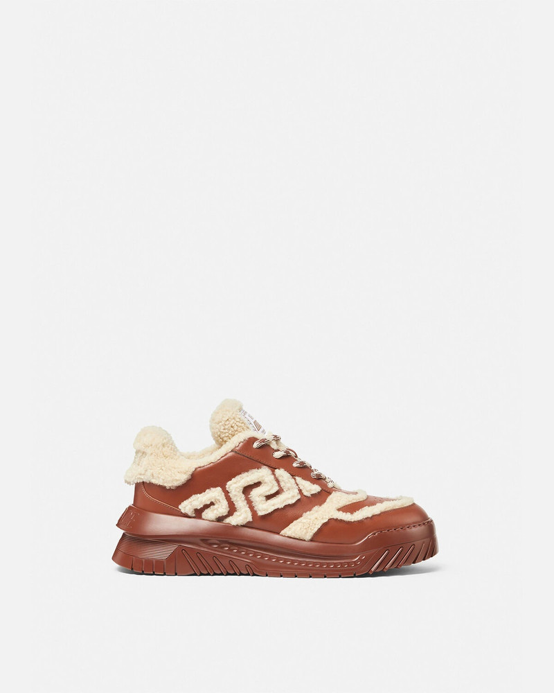 Shearling Greca Odissea Trainers - 1