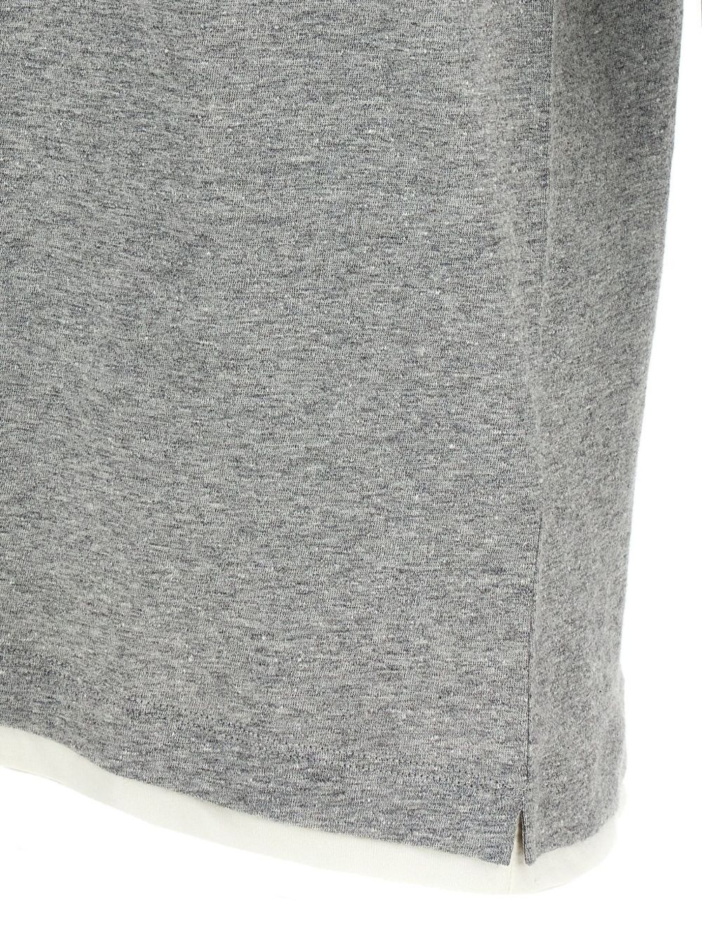 mélange-effect polo shirt - 4