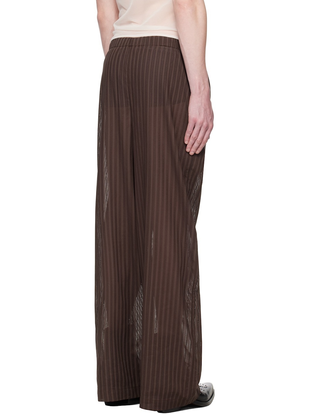 Brown Boxer Trousers - 3