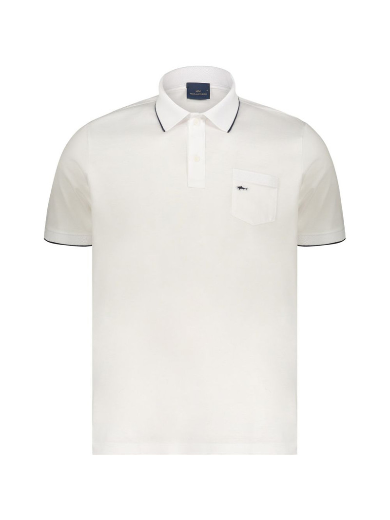 logo-embroidered polo shirt 1