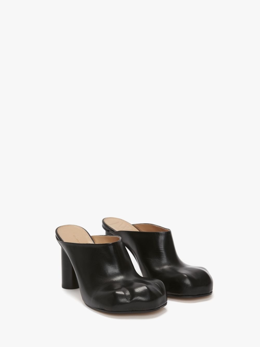 PAW LEATHER MULES - 2