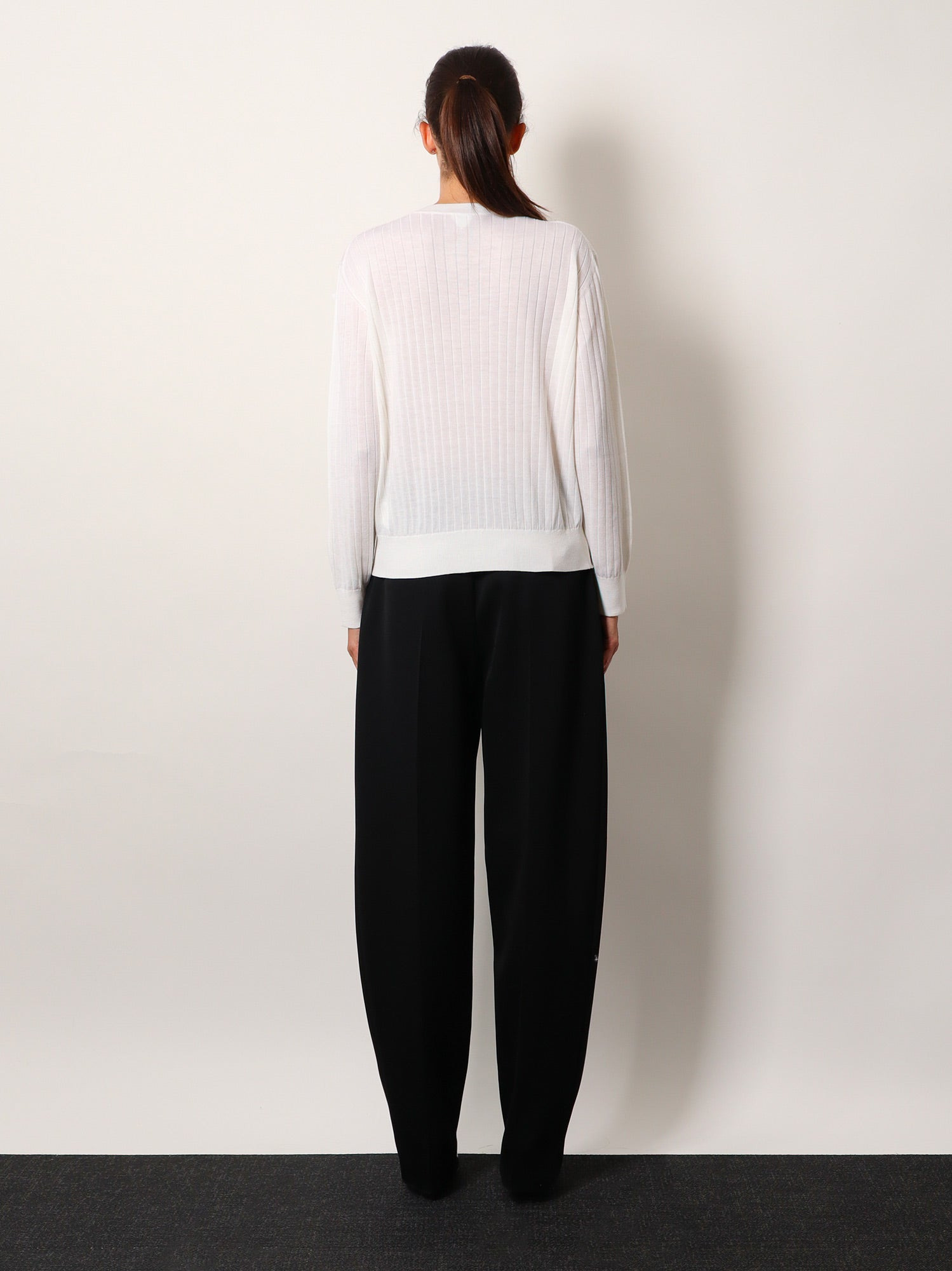 Bottega Veneta Women Wool Cardigan With Knot Buttons - 3