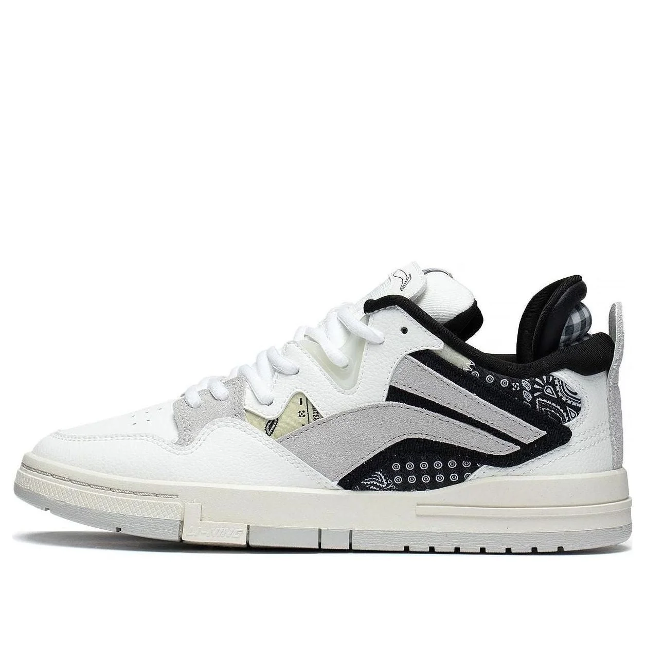 (WMNS) Li-Ning Wave Pro 'White Black' AECT010-3 - 1