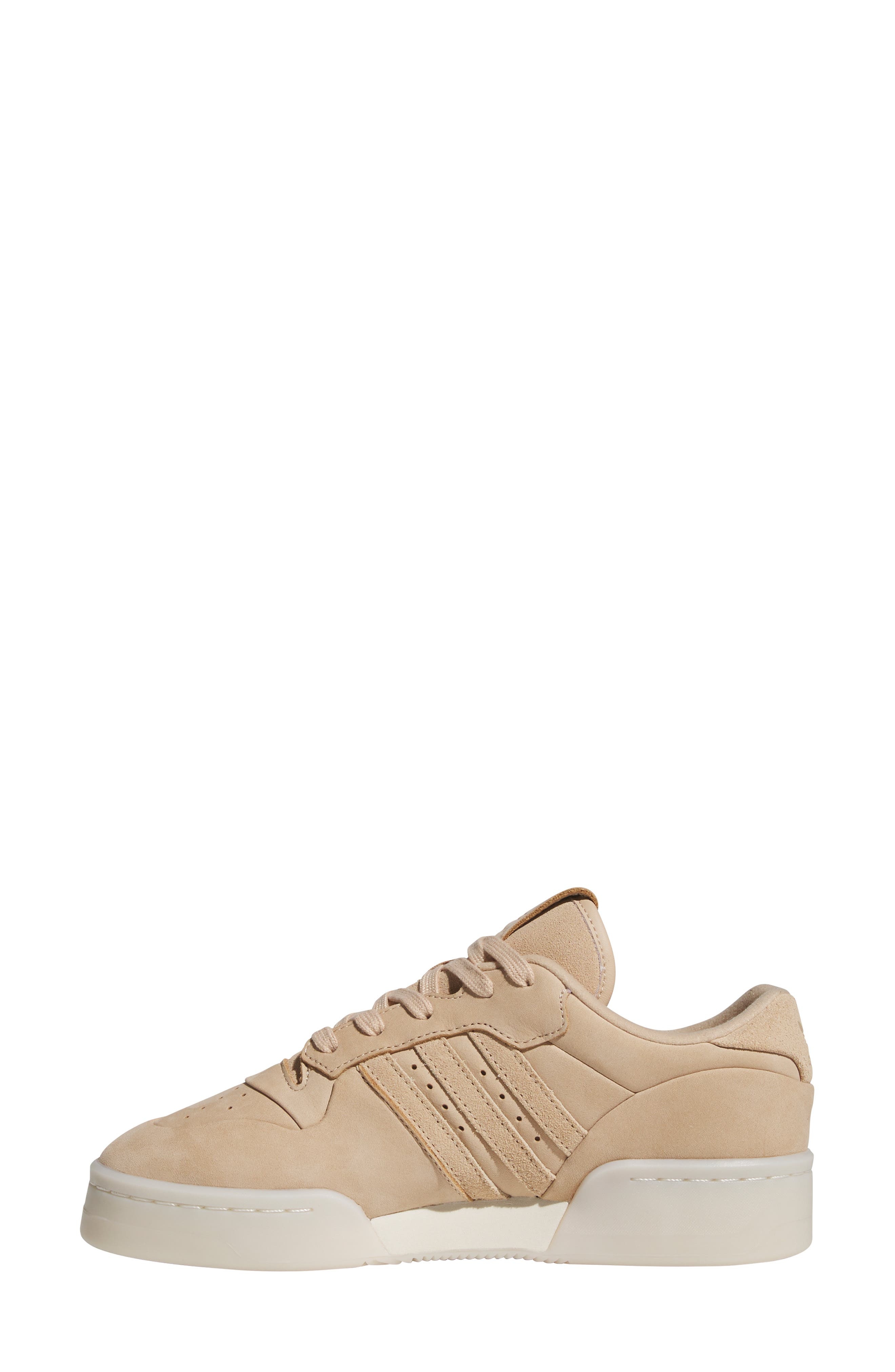 adidas Rivalry Lux Low Top Basketball Sneaker in Beige/Beige/Cream White at Nordstrom - 6