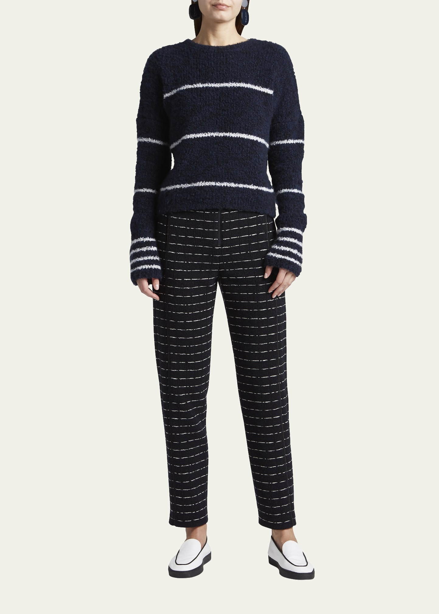 Striped Cashmere Pullover - 2