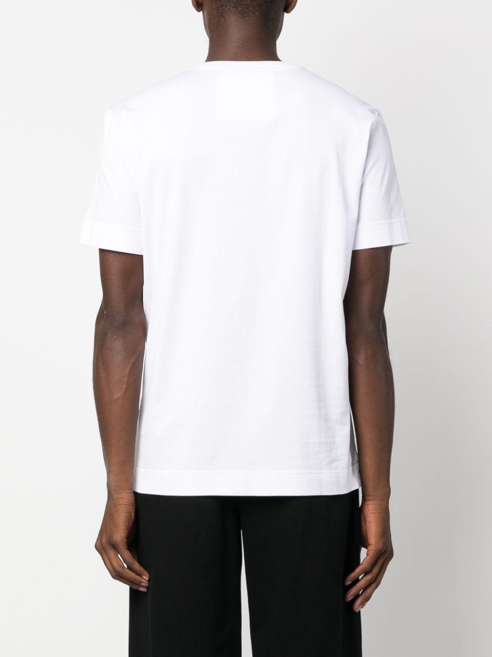 4G-embroidered cotton T-shirt - 4