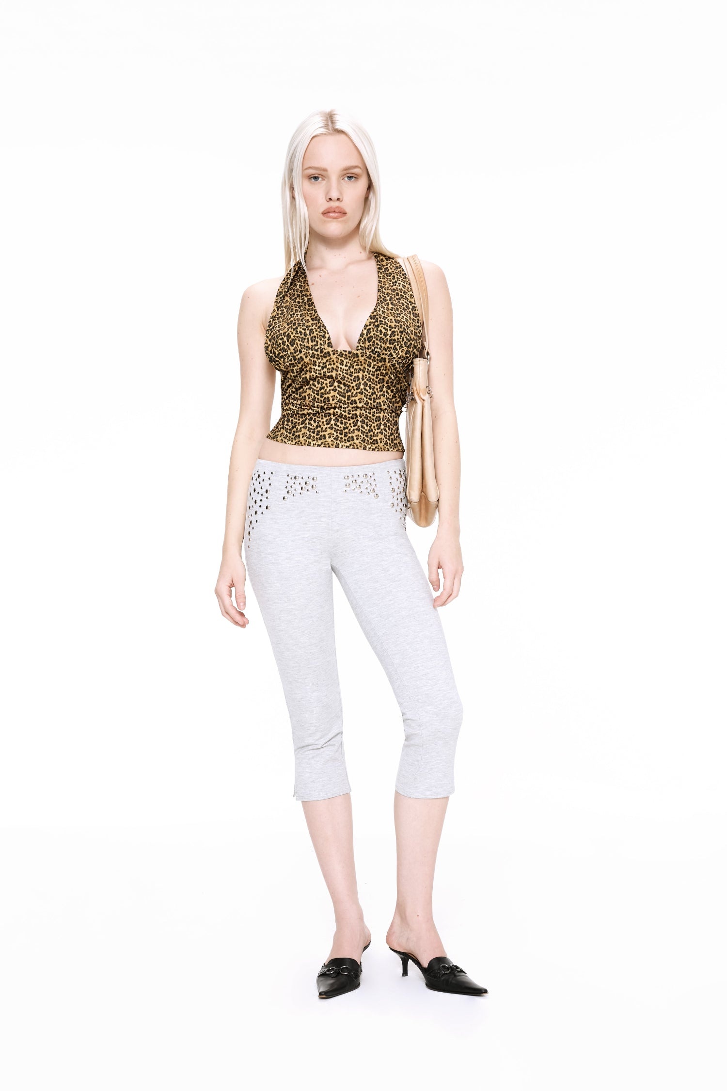 CHER CAPRI - HEATHER GREY - 3