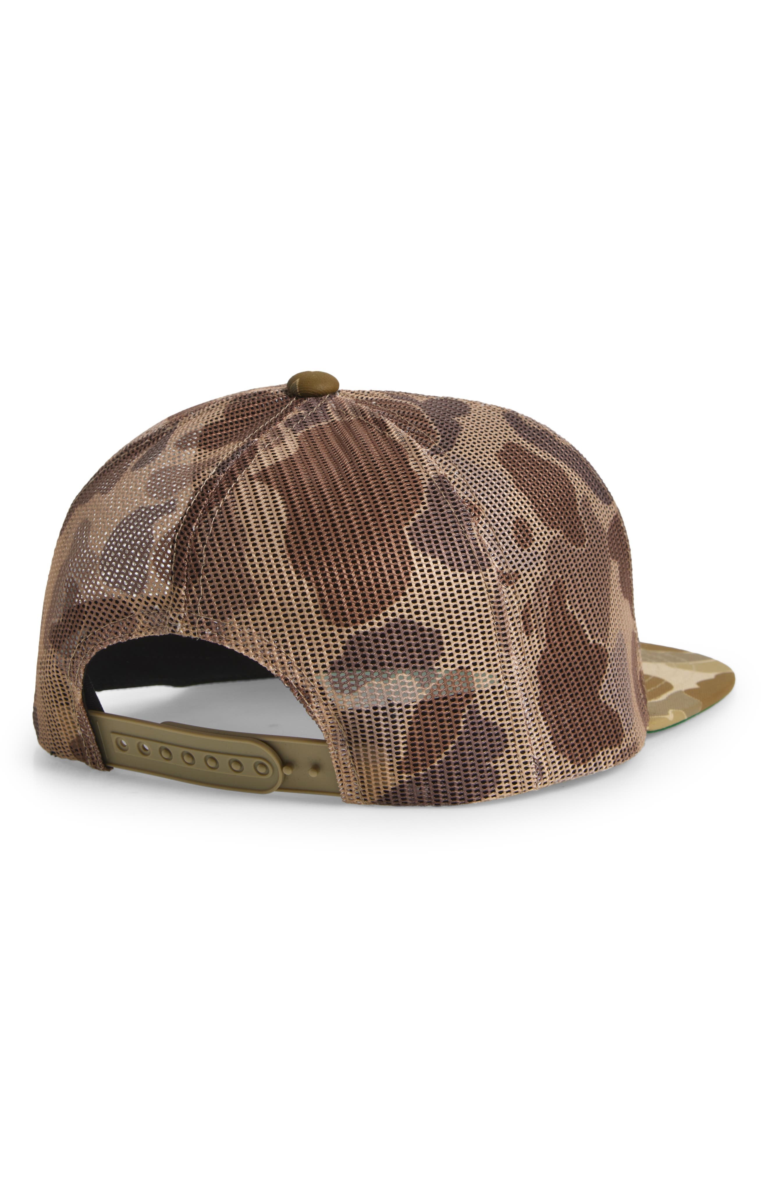Carhartt Work In Progress Graphic Logo Trucker Hat in Camo Duck Desert at Nordstrom - 2