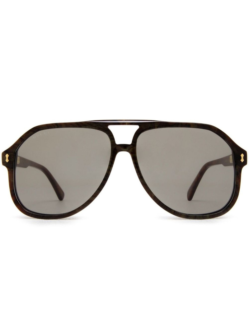 aviator-frame sunglasses 1