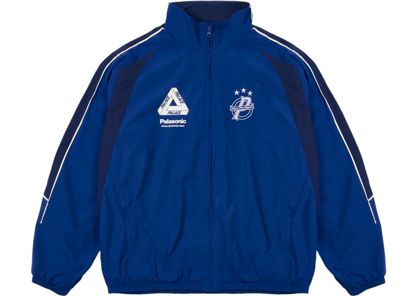Palace Palais Pro-Team Jacket Blue Berry - 1