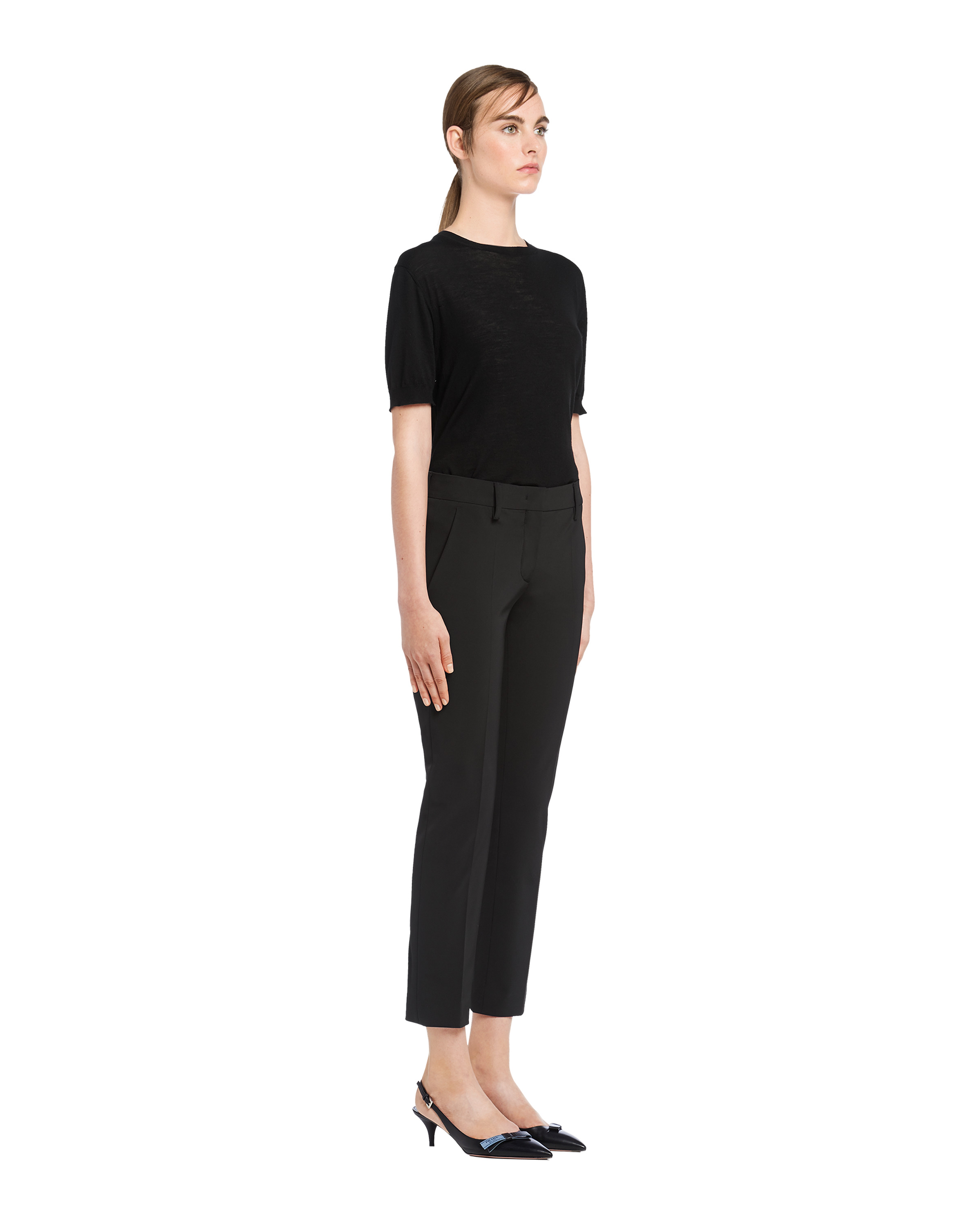 Technical stretch fabric trousers - 3