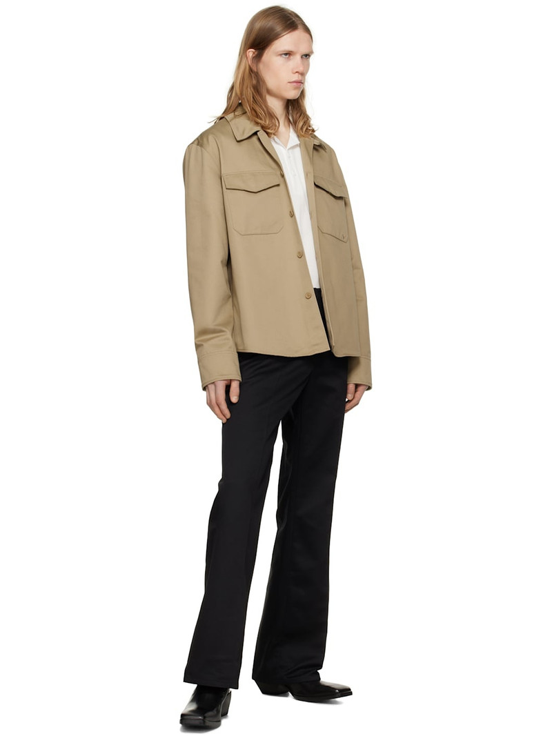 courrèges Black Belted Bootcut Trousers outlook