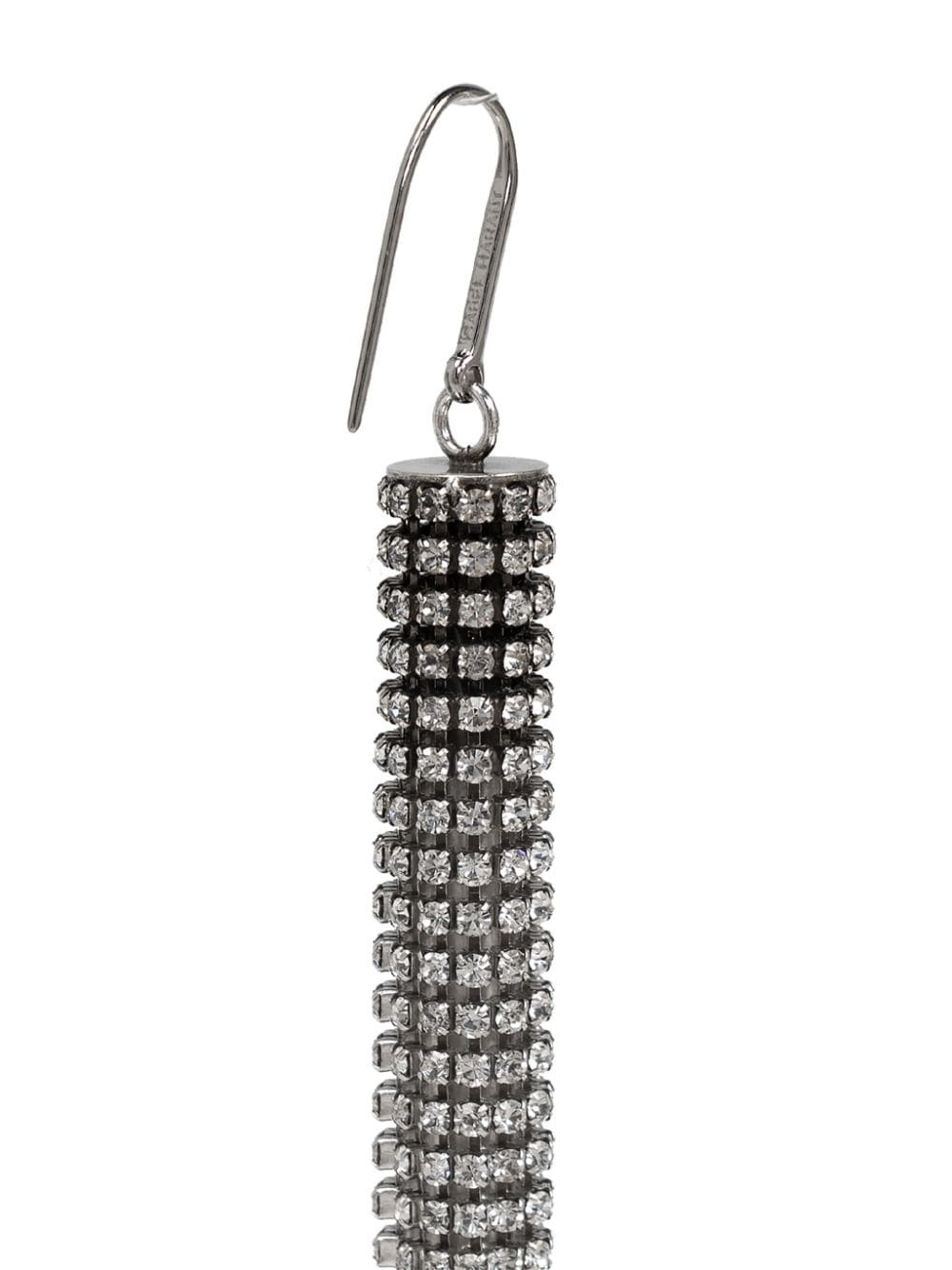 crystal-embellished earrings - 4