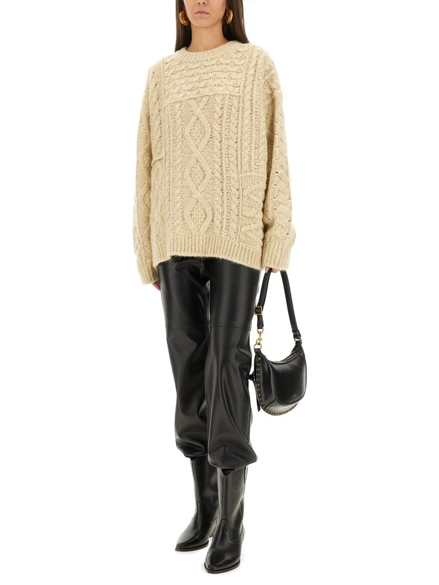 DEOTTILLE SWEATER WITH WOVEN TEXTURE - 2