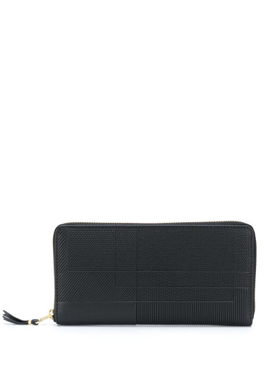 Comme Des Garçons zipped continental wallet outlook