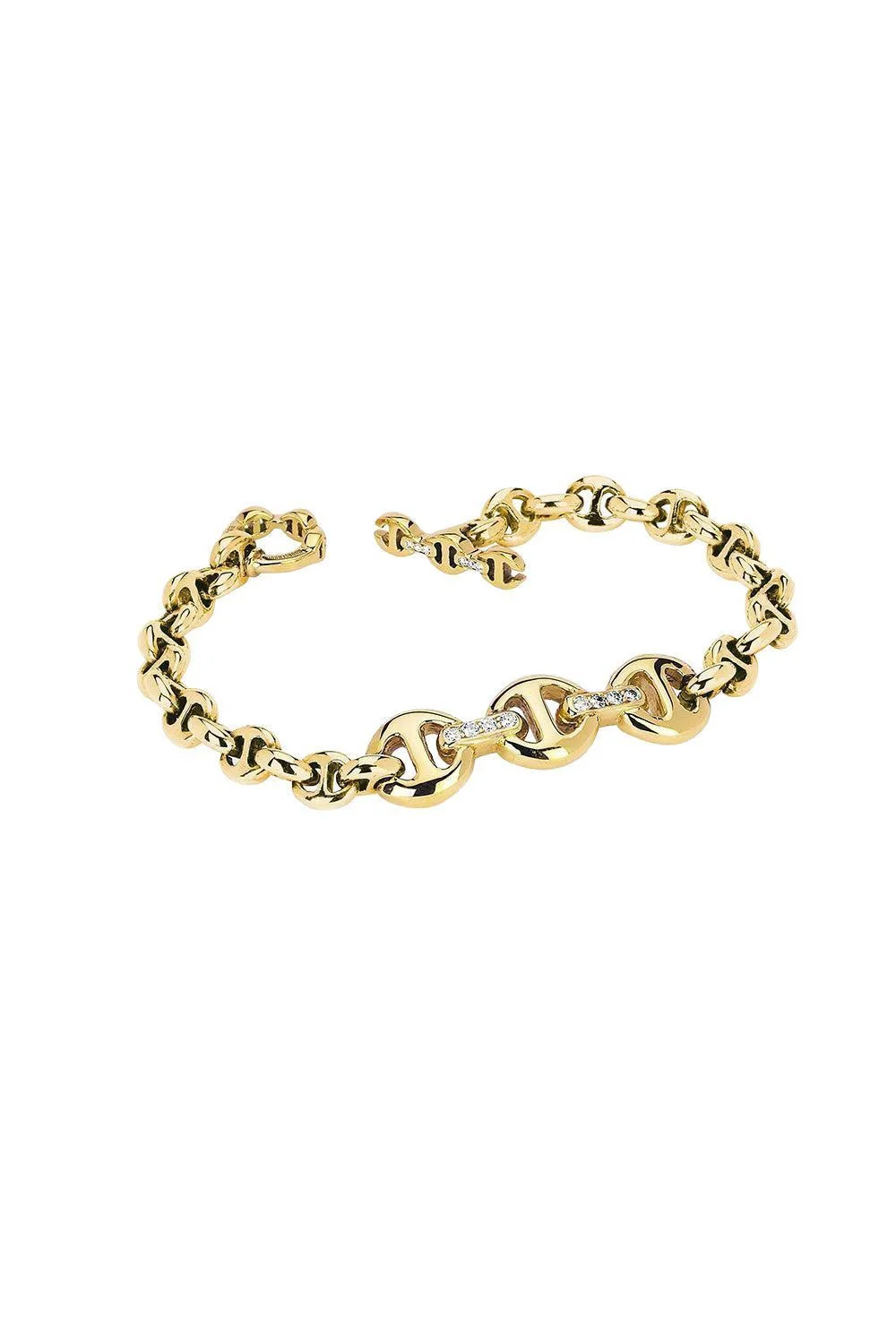 ID Diamond Toggle Bracelet - 1
