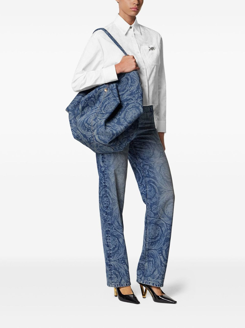 VERSACE Barocco-print tote bag outlook