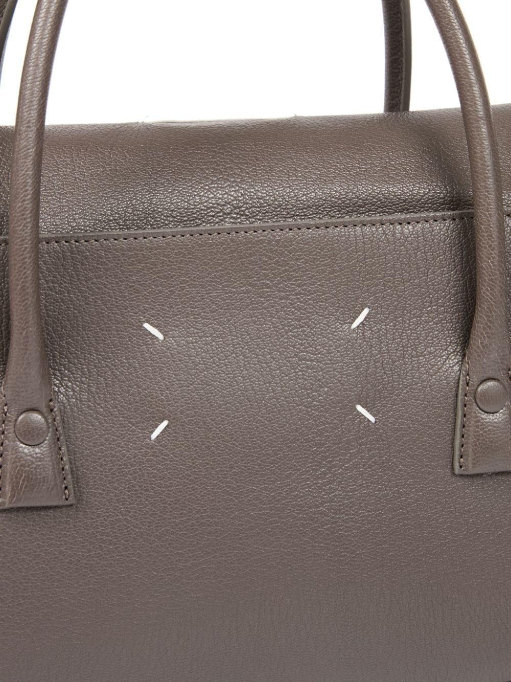 medium 5AC leather tote bag - 7