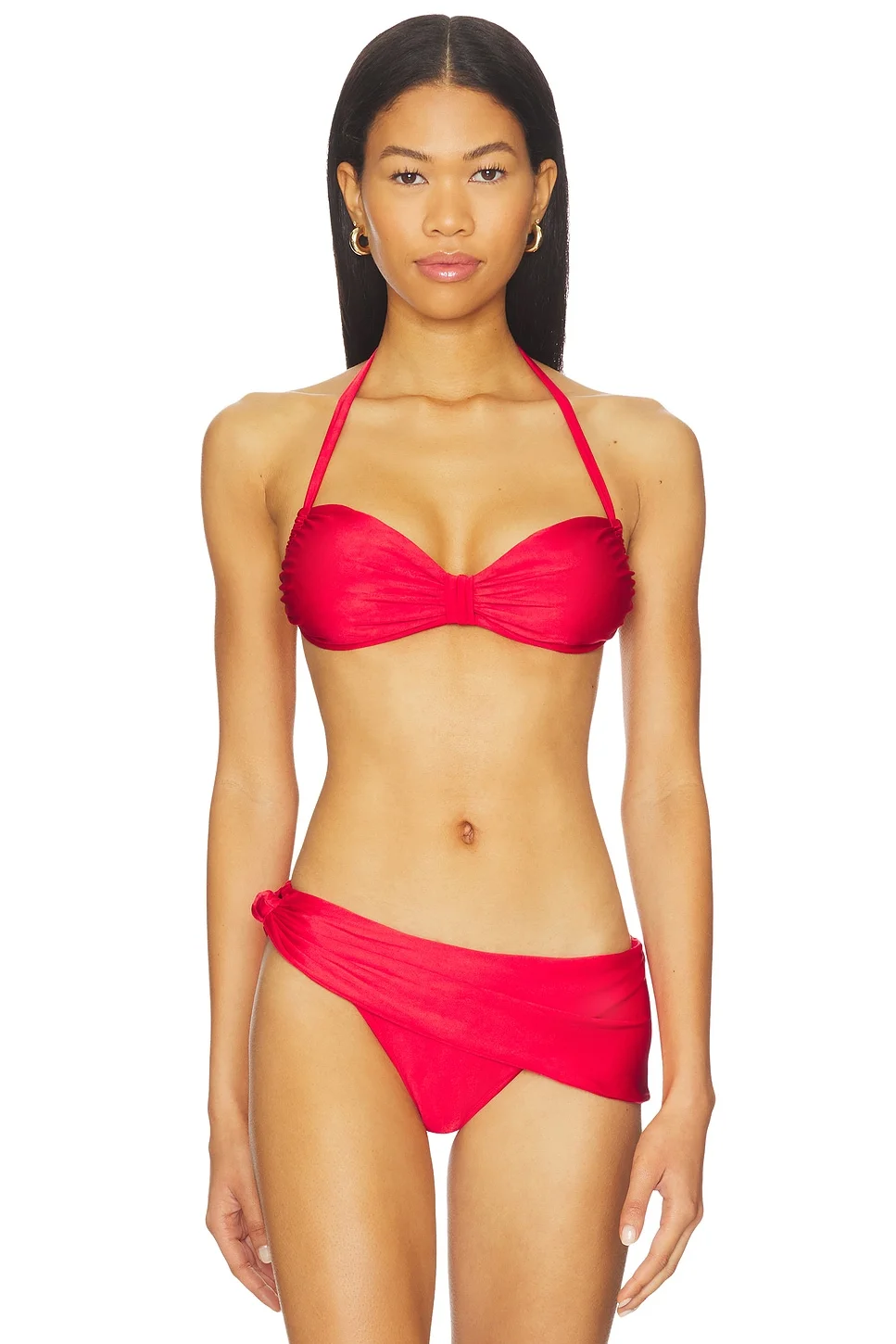 Reece Satin Bikini Top - 1