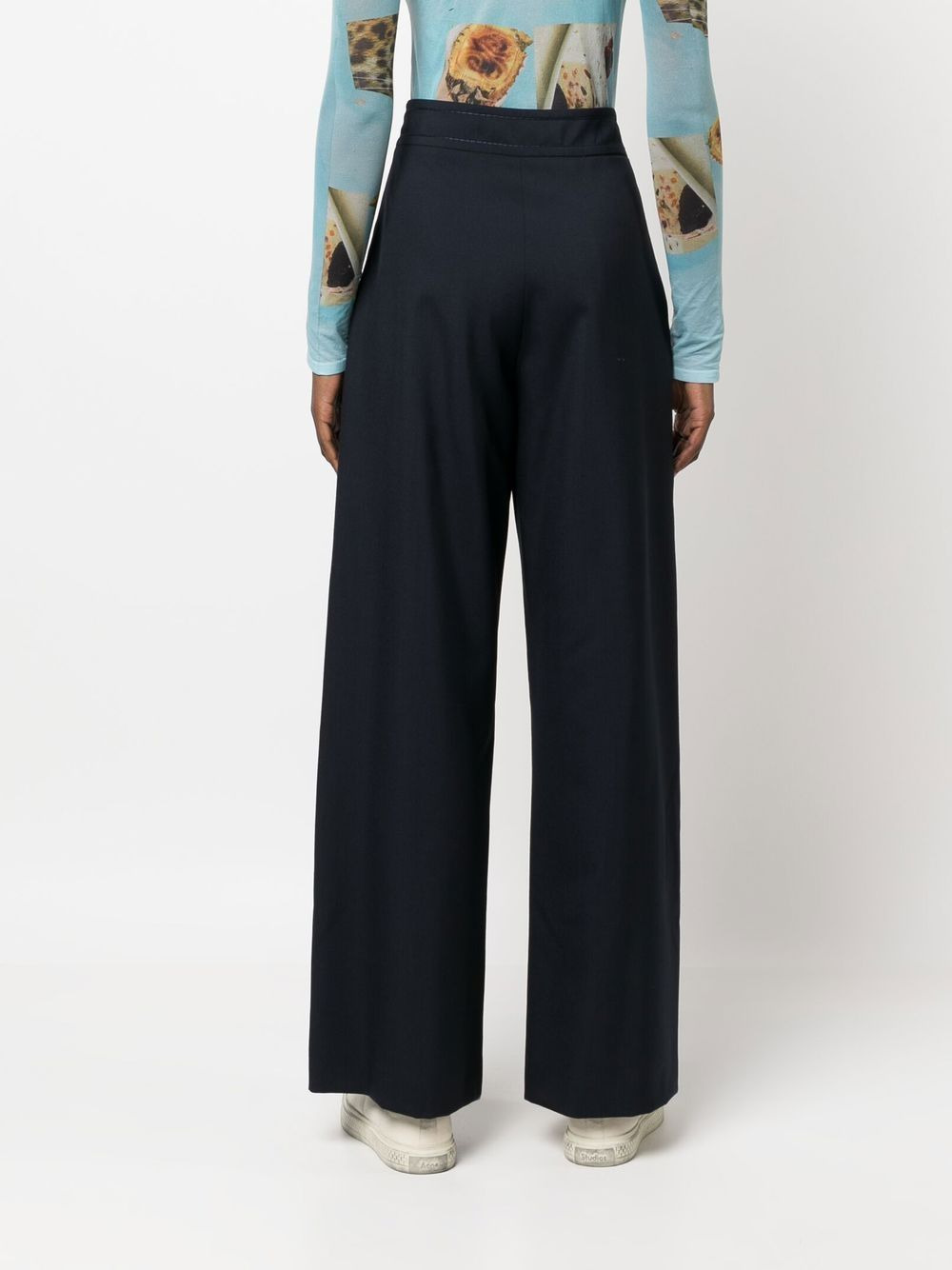 wide-leg trousers - 4