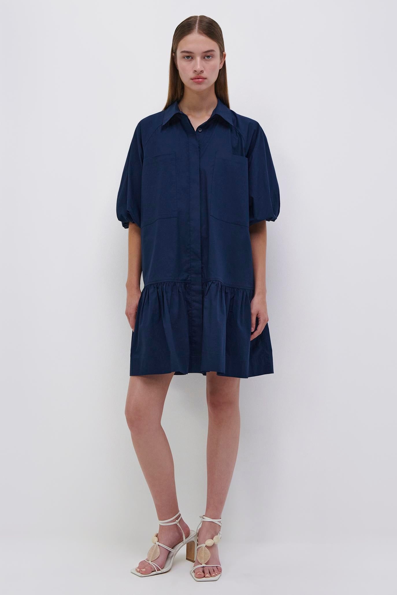 SIGNATURE CRISSY SHIRT DRESS - 1