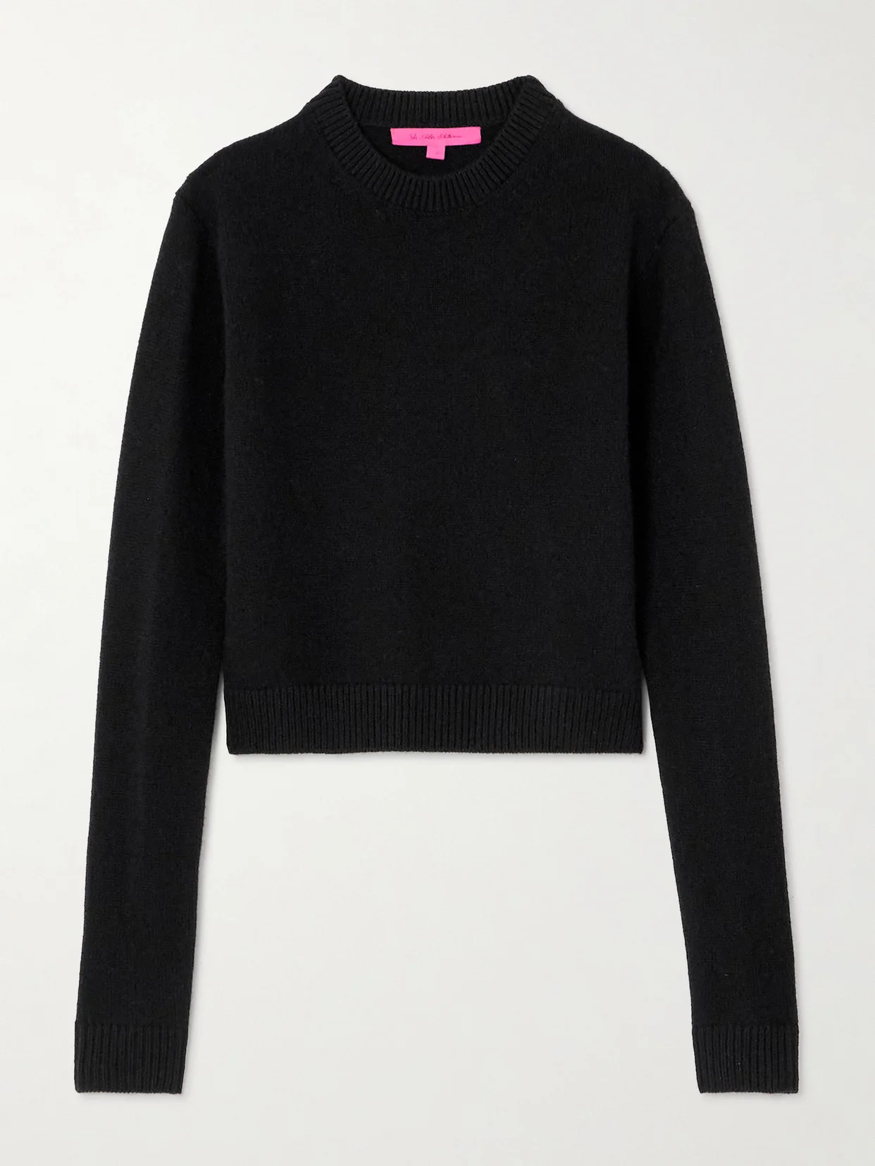 Cropped Cashmere Sweater - 1