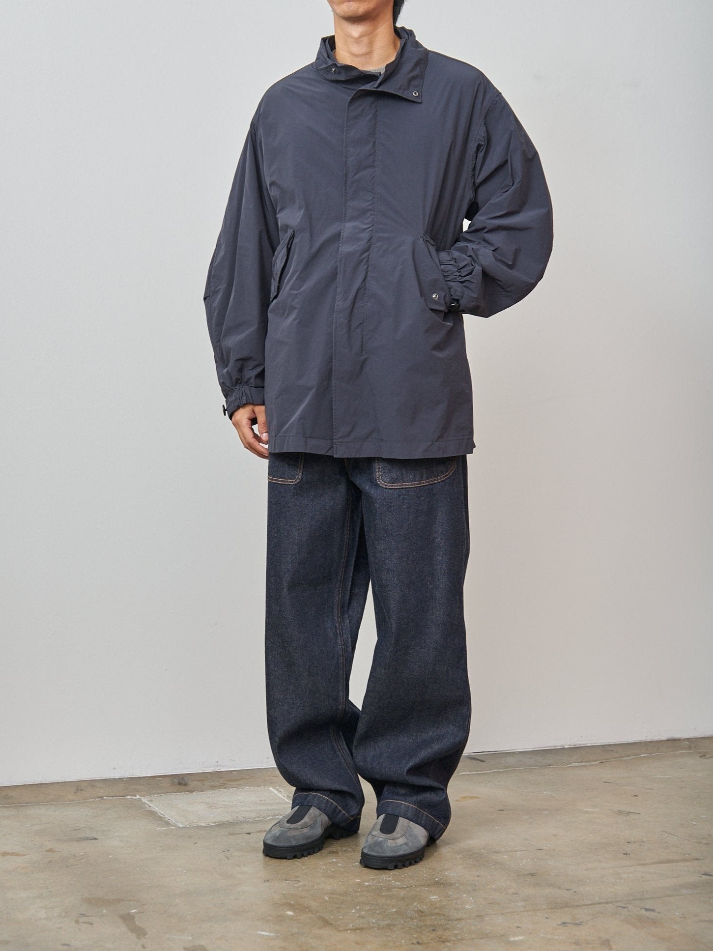 Air Weather Short Mods Coat - Charcoal Gray - 4