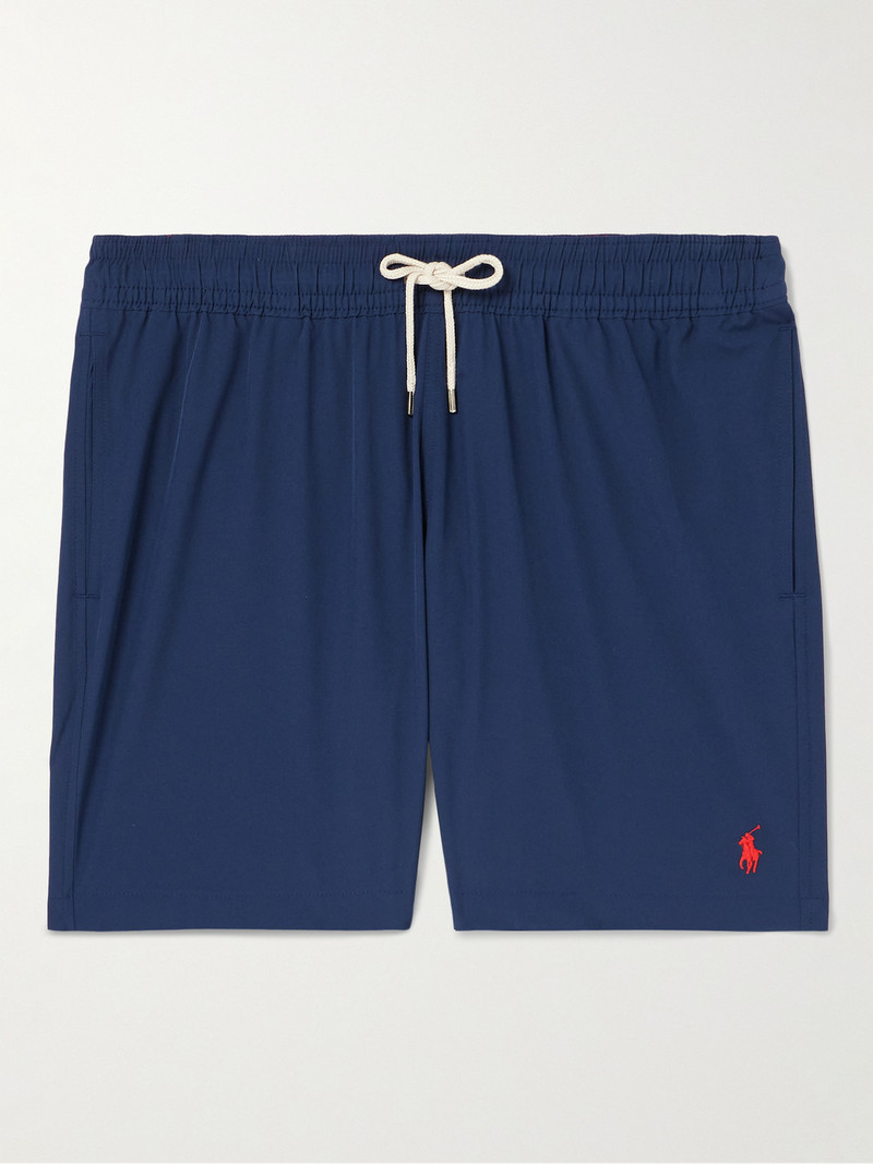 Traveler Straight-Leg Mid-Length Swim Shorts 1
