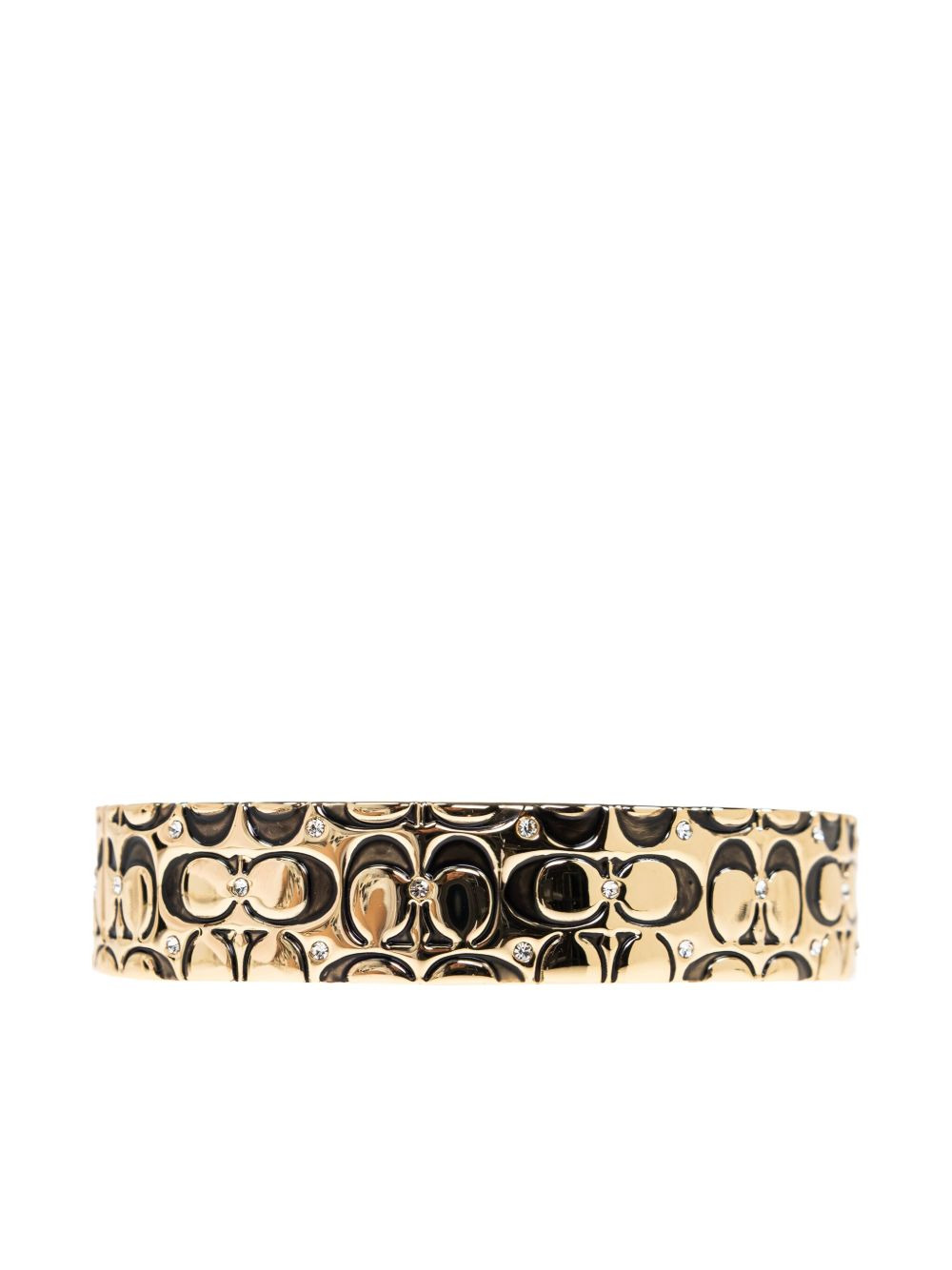 logo-debossed bracelet - 3