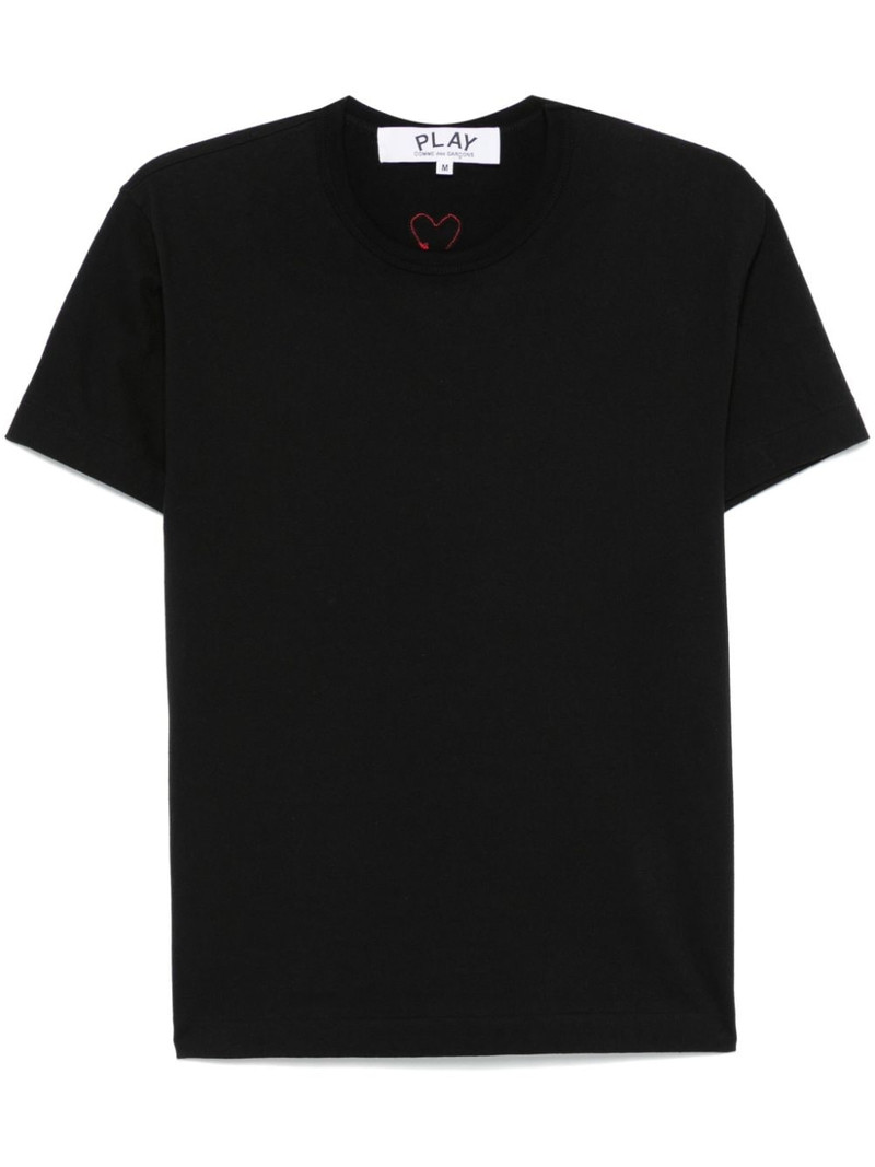 signature heart-patch T-shirt 1