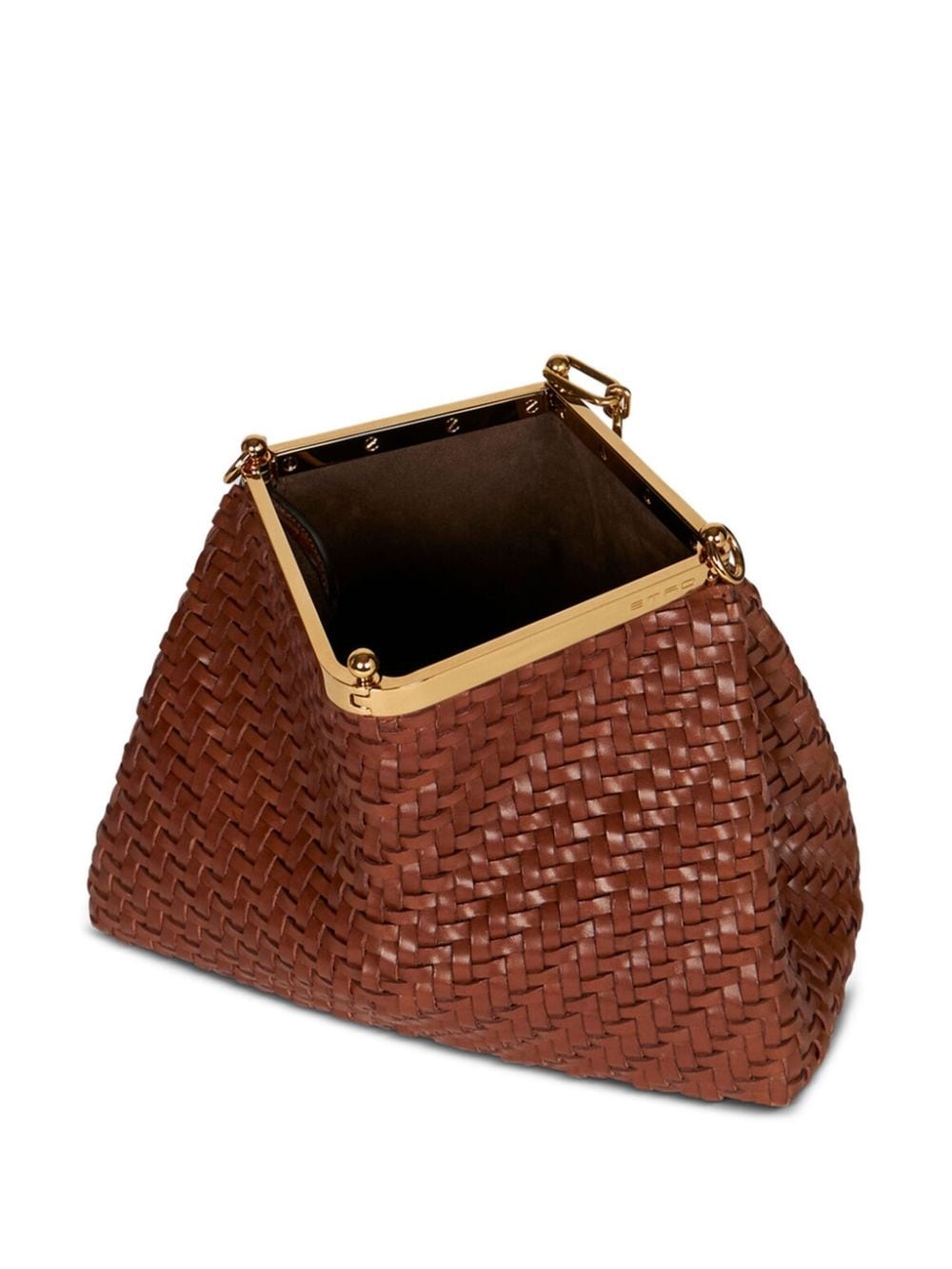 medium woven Vela shoulder bag - 6