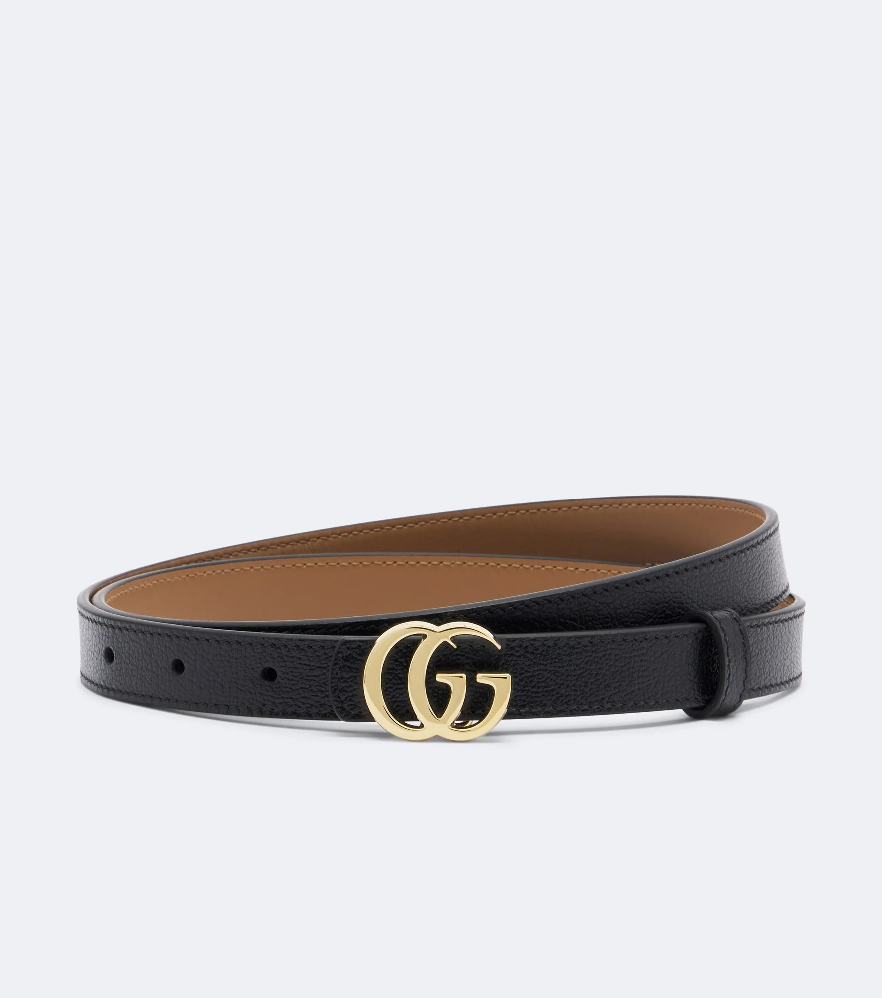 GG Marmont reversible leather belt - 1