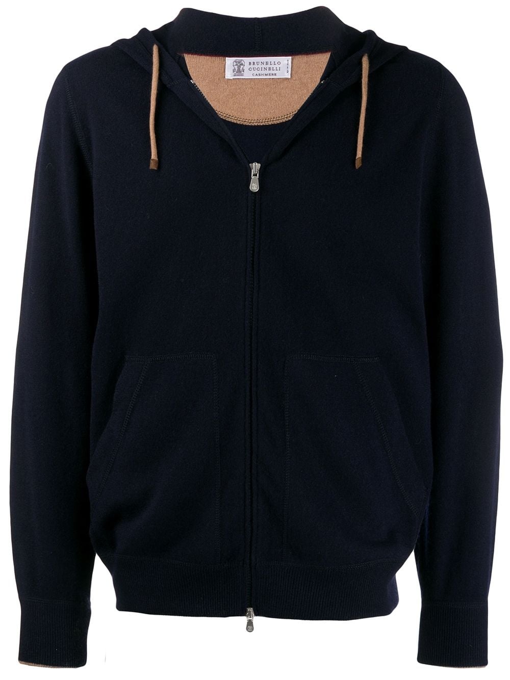 zipped hoodie - 1