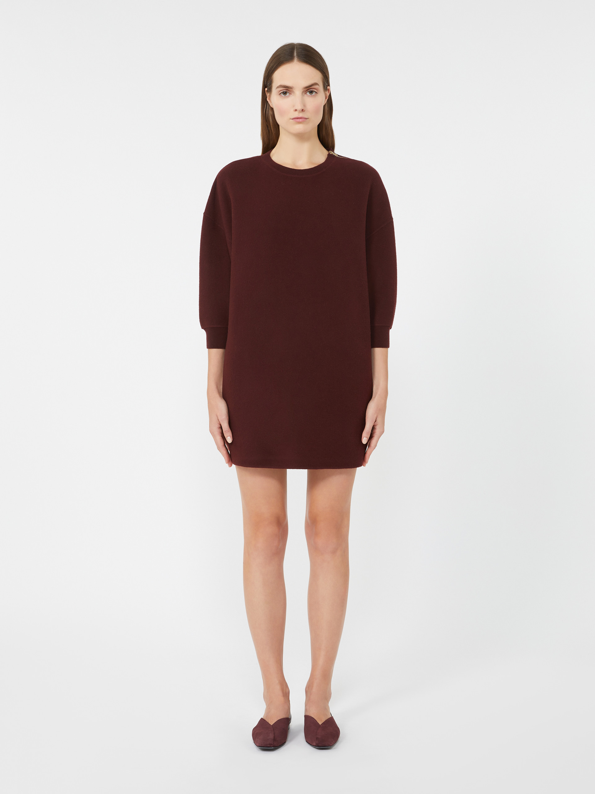 CANADA Short, wool and cashmere jersey dress - 3