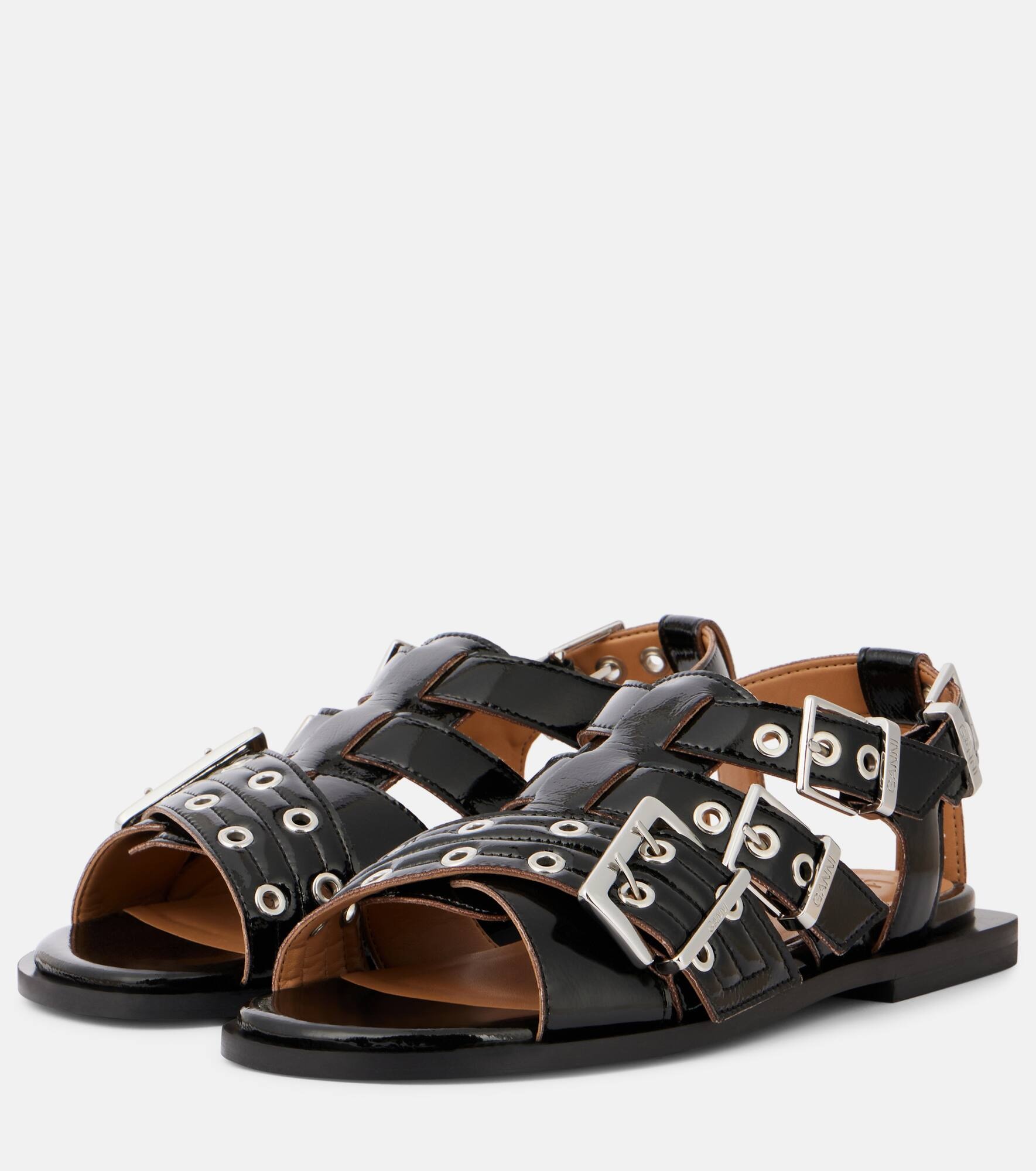 Buckle-detail sandals - 4