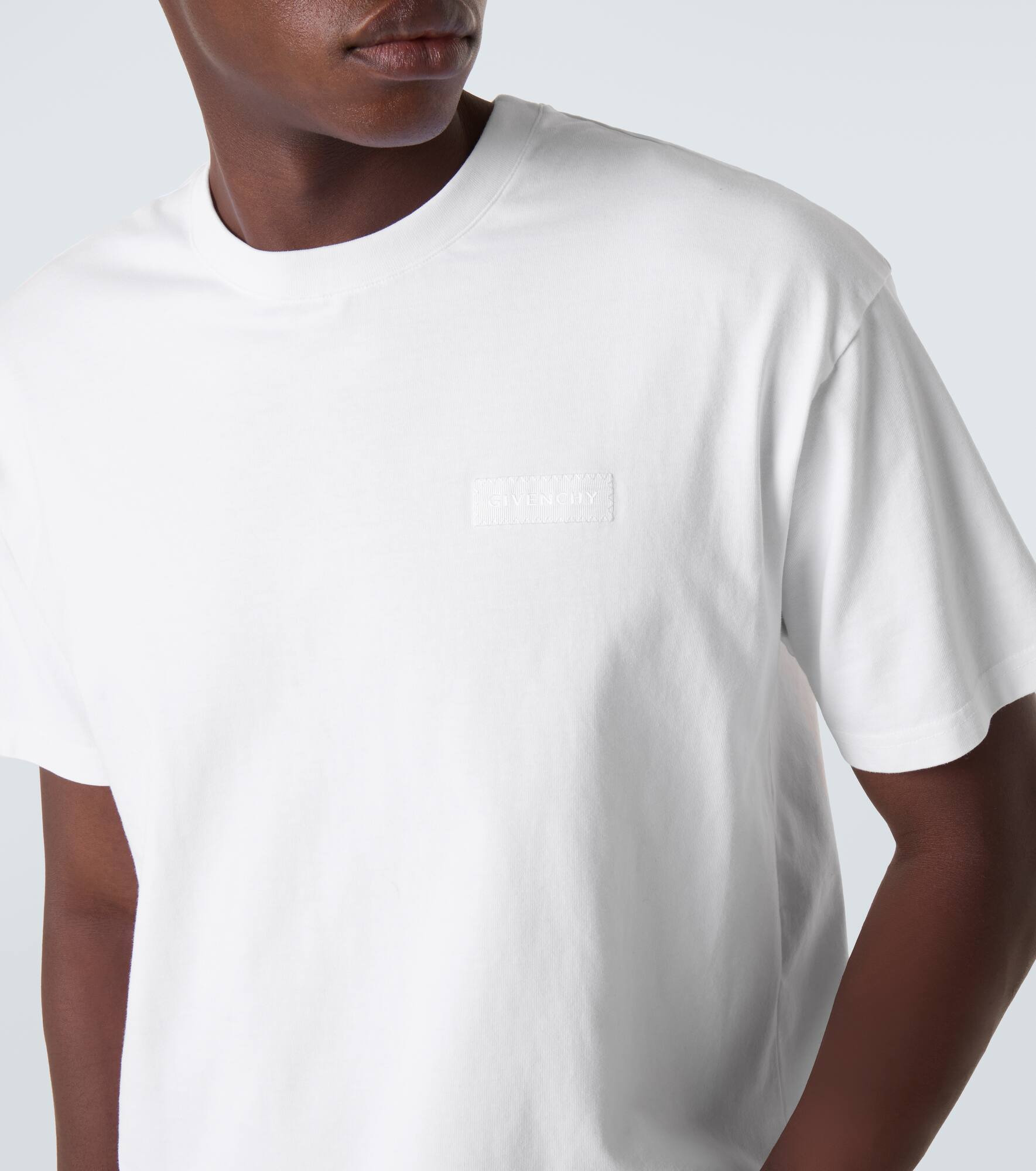 Logo cotton jersey T-shirt - 5