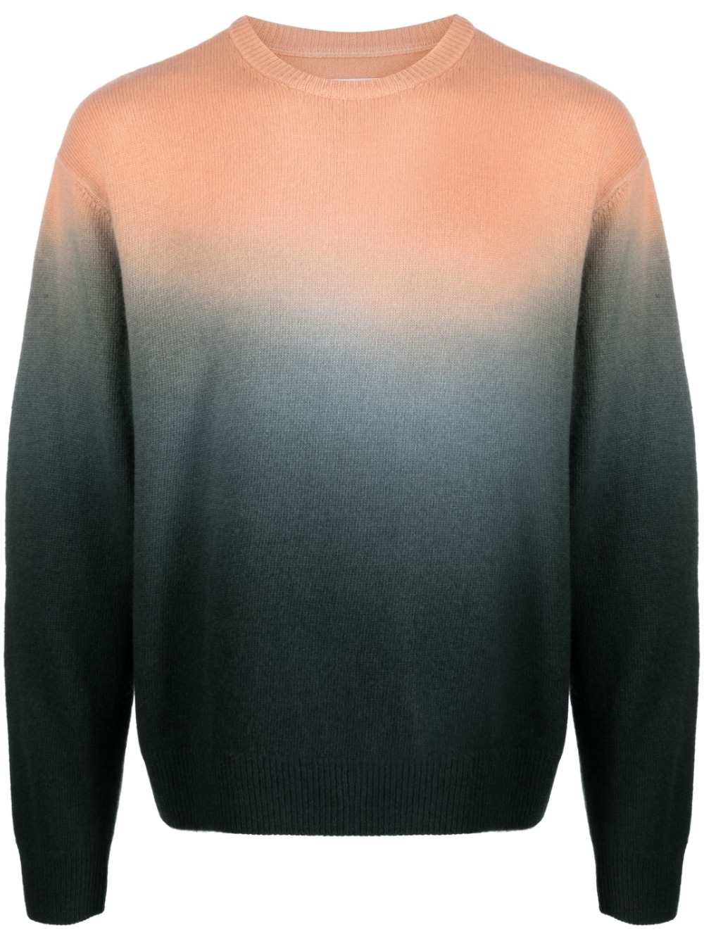 gradient-effect knit jumper - 1