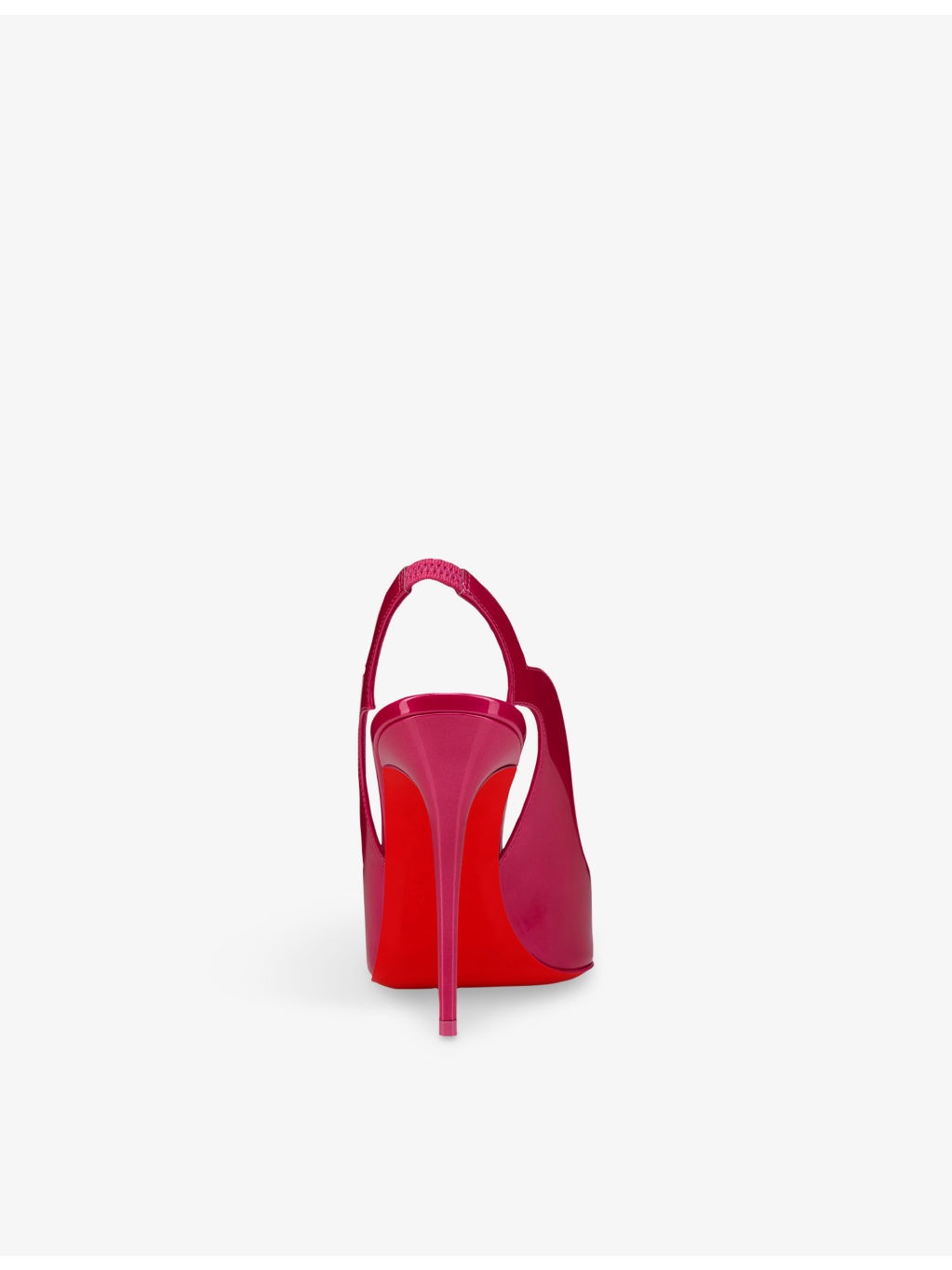 Hot Chick Sling 100 Patent-Leather Courts - 4