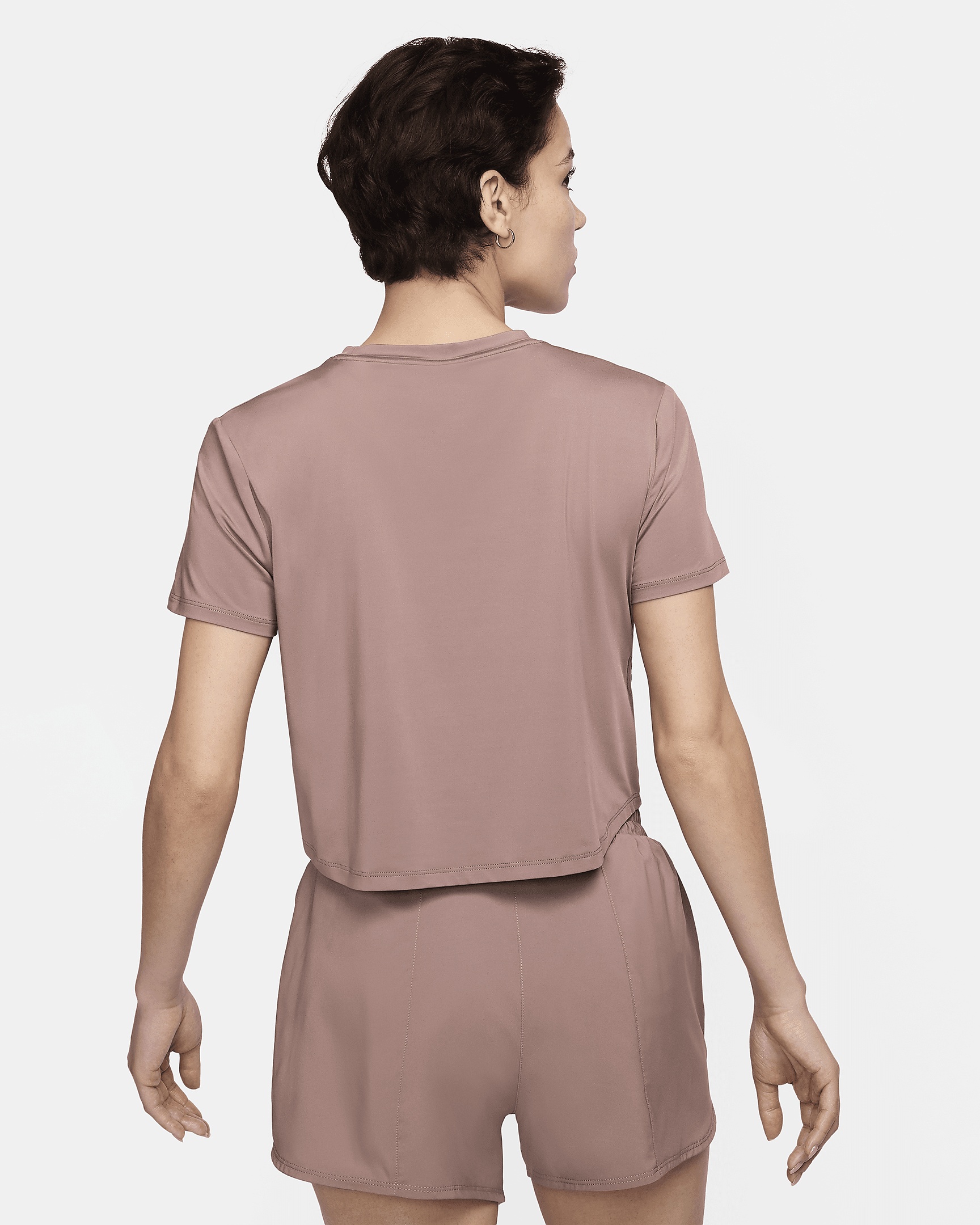 Nike One Classic Women's Dri-FIT Short-Sleeve Cropped Top - 2