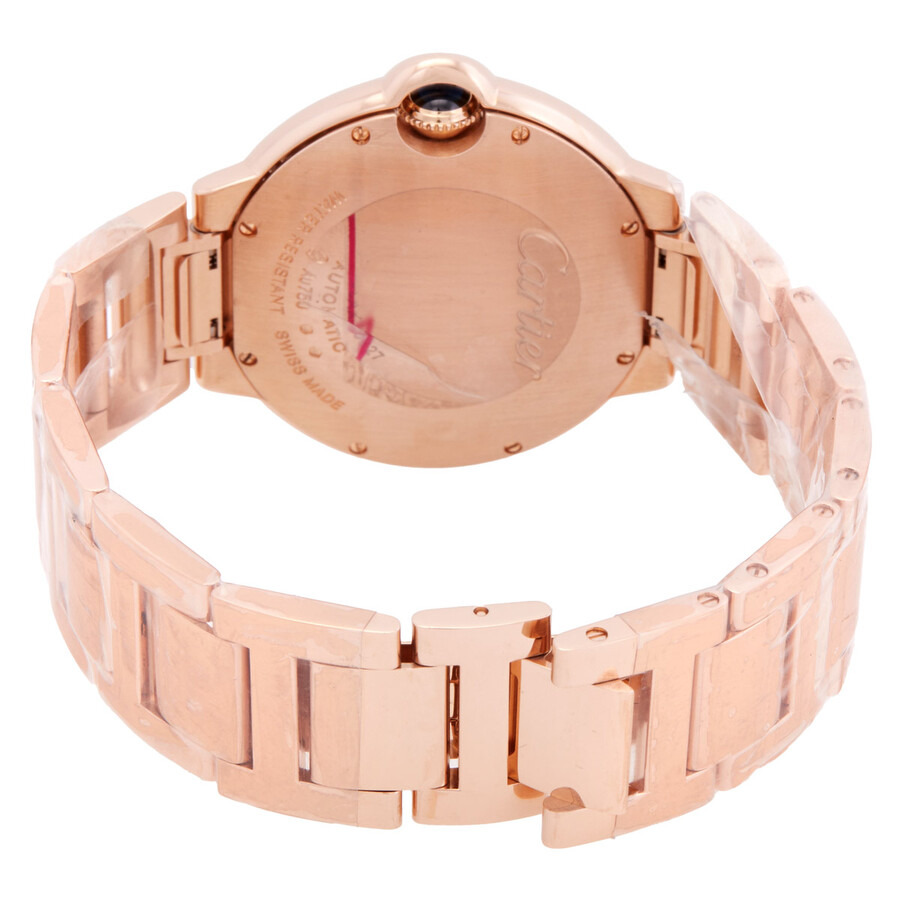 Cartier Ballon Bleu Automatic Diamond Silver Dial Ladies Watch WJBB0064 - 3