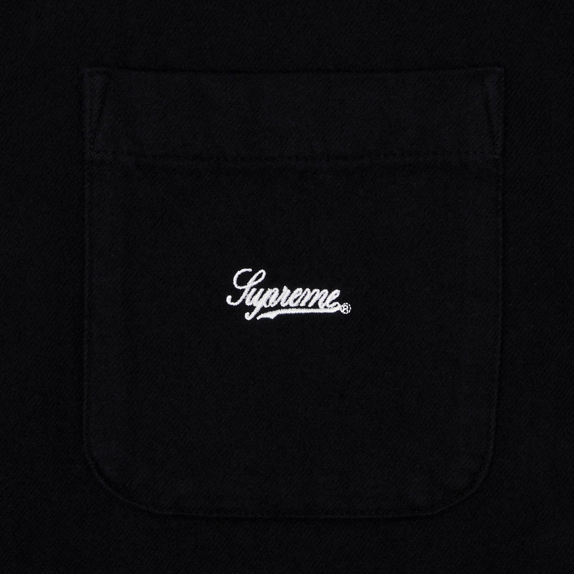 Supreme Flannel Shirt 'Black' - 3