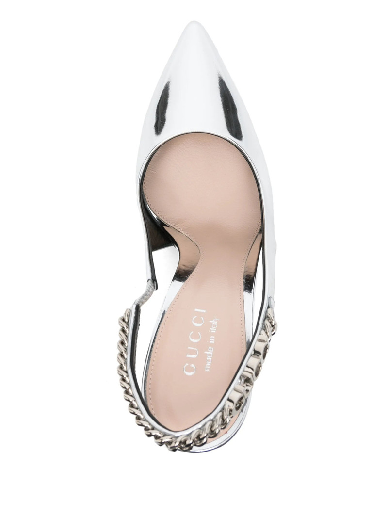GUCCI 110mm Leather Pumps outlook
