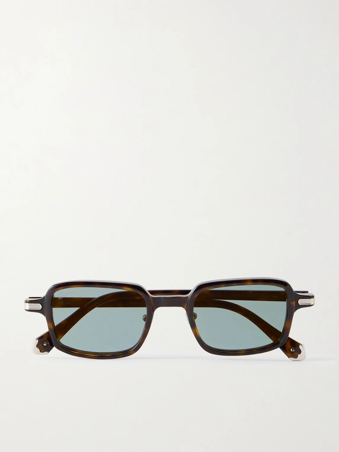 Godron Square-Frame Tortoiseshell Acetate Sunglasses - 1