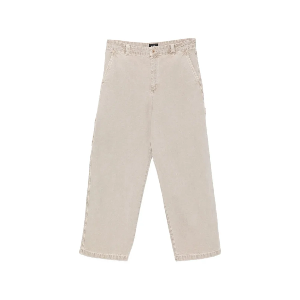 A.P.C. Neutrals Denim - Regular & Straight-Leg Jeans Men - 1
