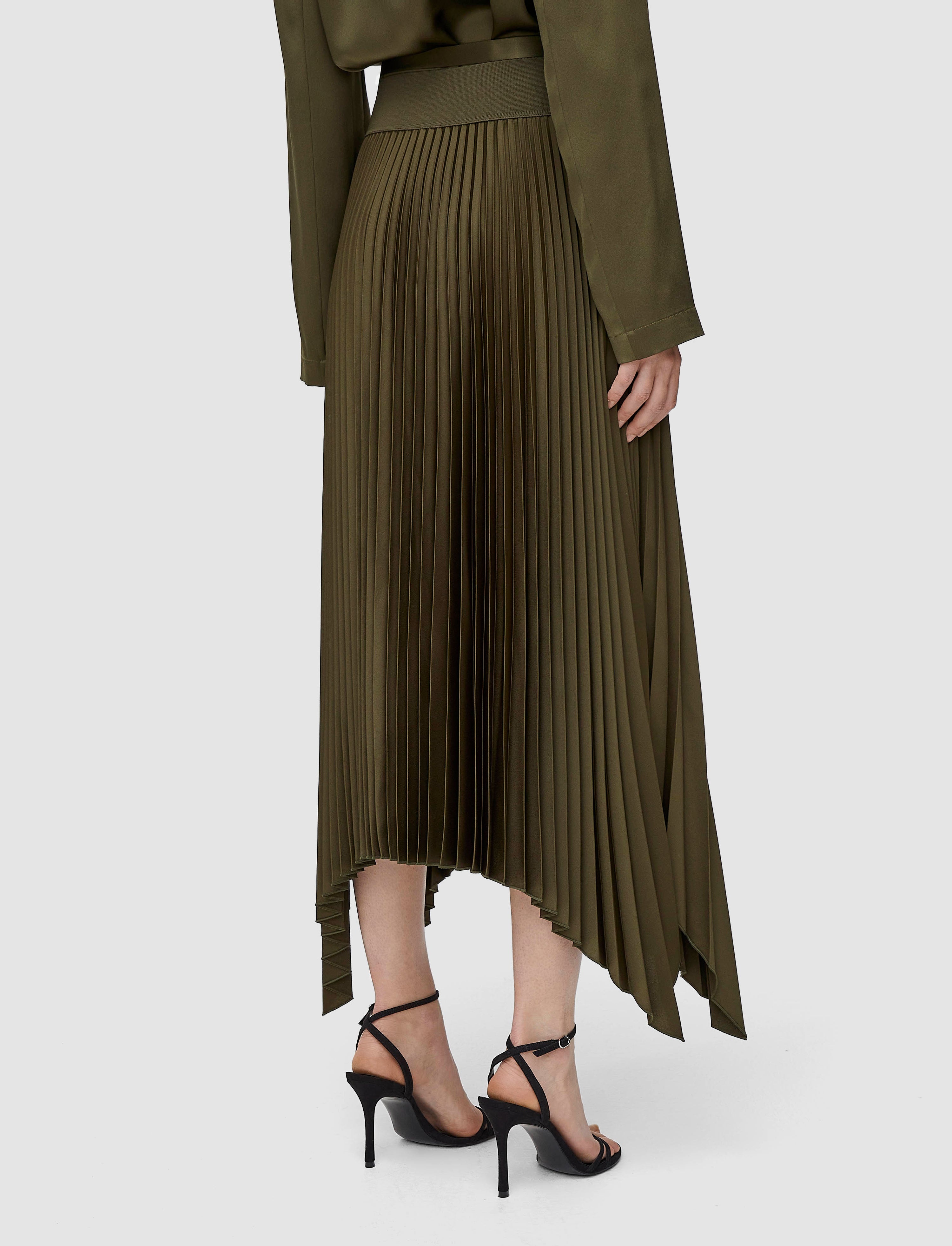 Knit Weave Plissé Ade Skirt - 3