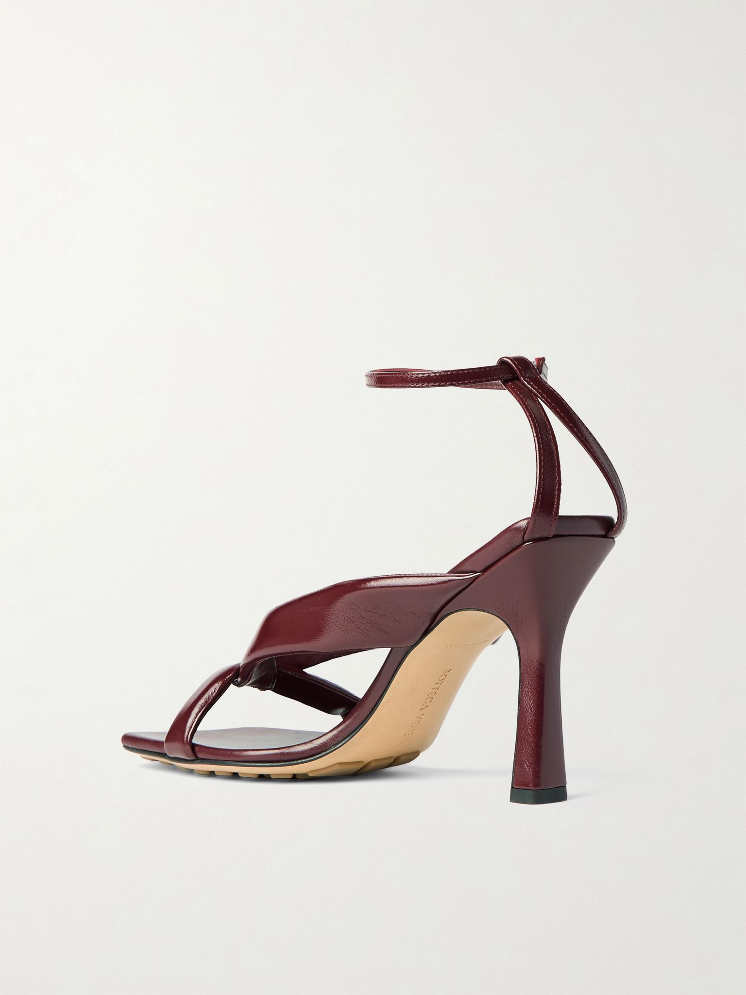 Riva padded leather sandals Red - 3