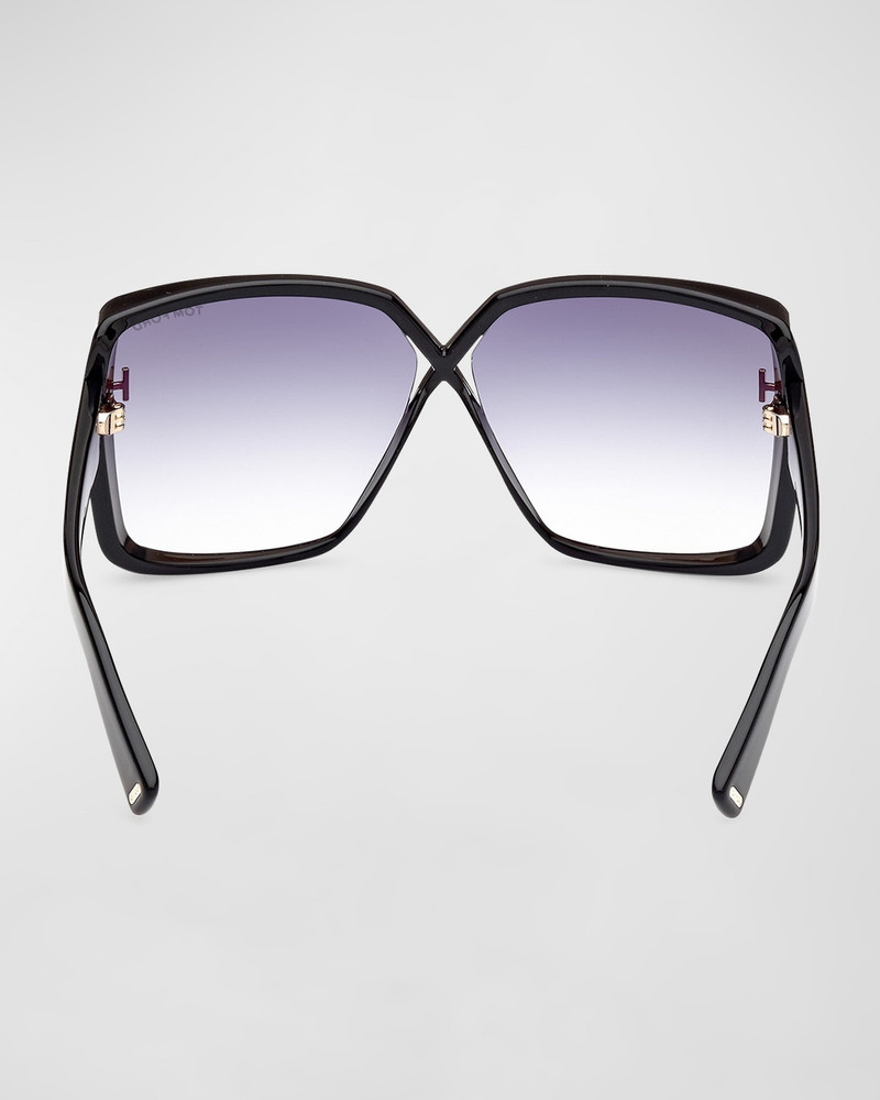 Yvonne Acetate Butterfly Sunglasses 5