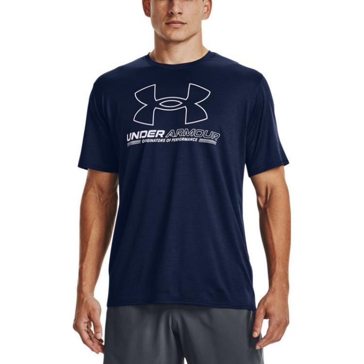 Under Armour Training Vent Logo T-shirt 'Navy' 1370367-408 - 4