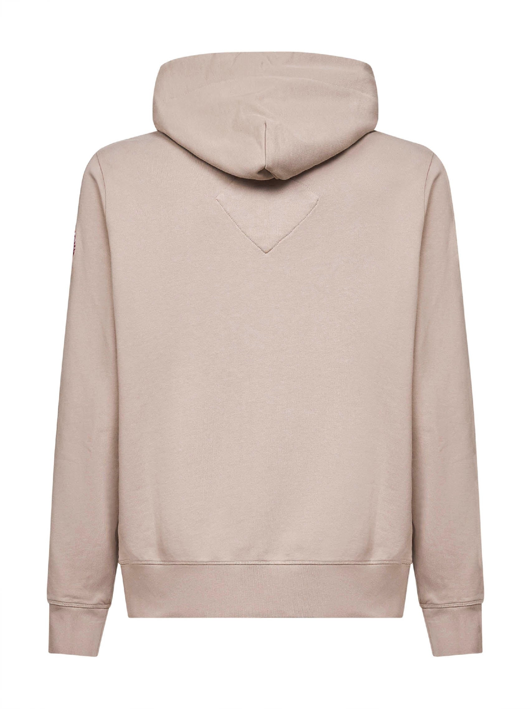 Beige Huron cotton hoodie - 2
