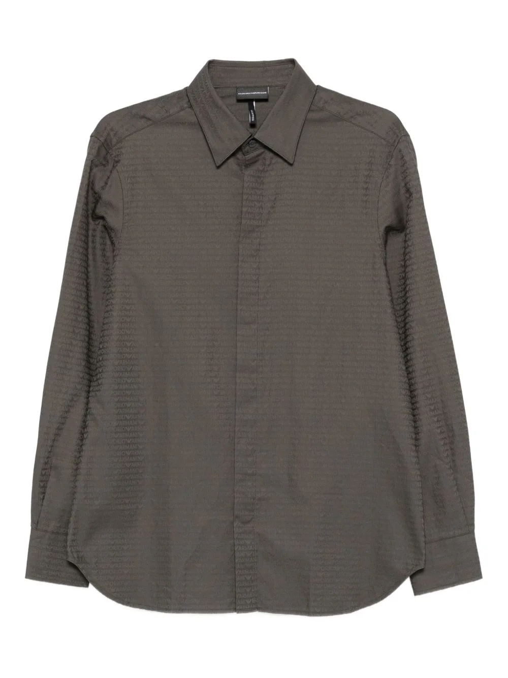 textured cotton shirt - 1